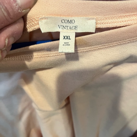 Sweatshirt tan faded to cream - Picture 3 of 3